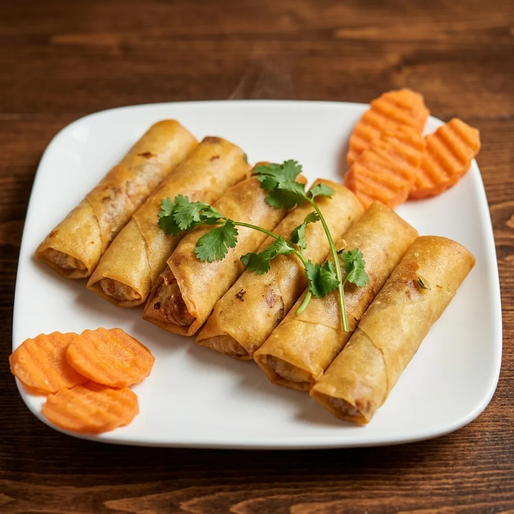 Vietnamese Traditional Spring Rolls at Phuong Nam Restaurant, Winnipeg